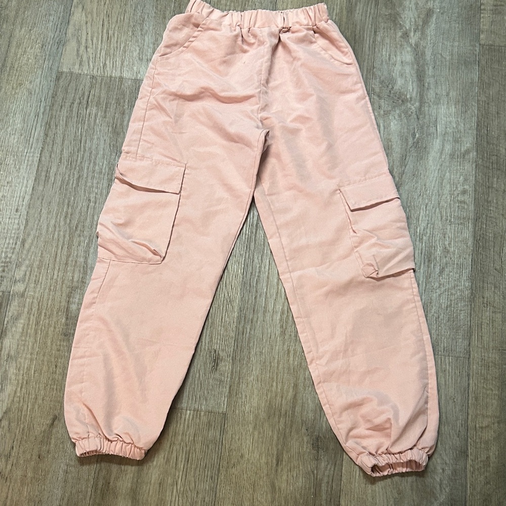 Pink Cargo Pants for Kids